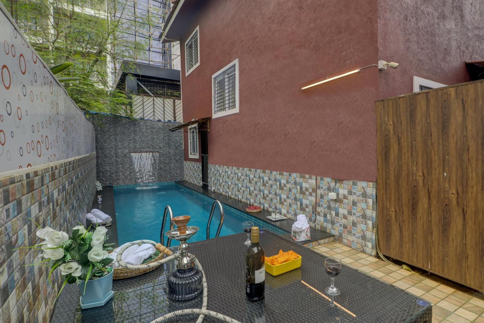 Ludo Private Pool Villa, Wifi-Caretaker-Parking, North Goa Бага Экстерьер фото