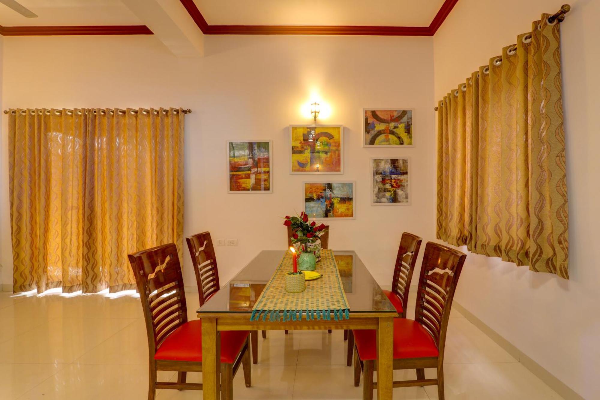 Ludo Private Pool Villa, Wifi-Caretaker-Parking, North Goa Бага Экстерьер фото
